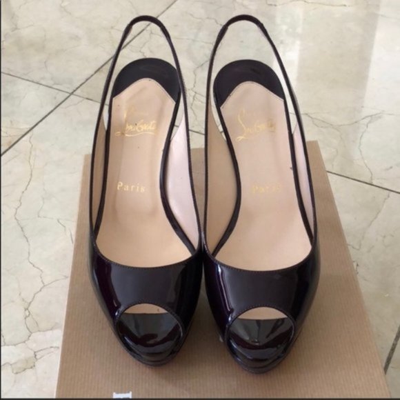 Christian Louboutin Cathay 100 Slingback - Picture 1 of 6
